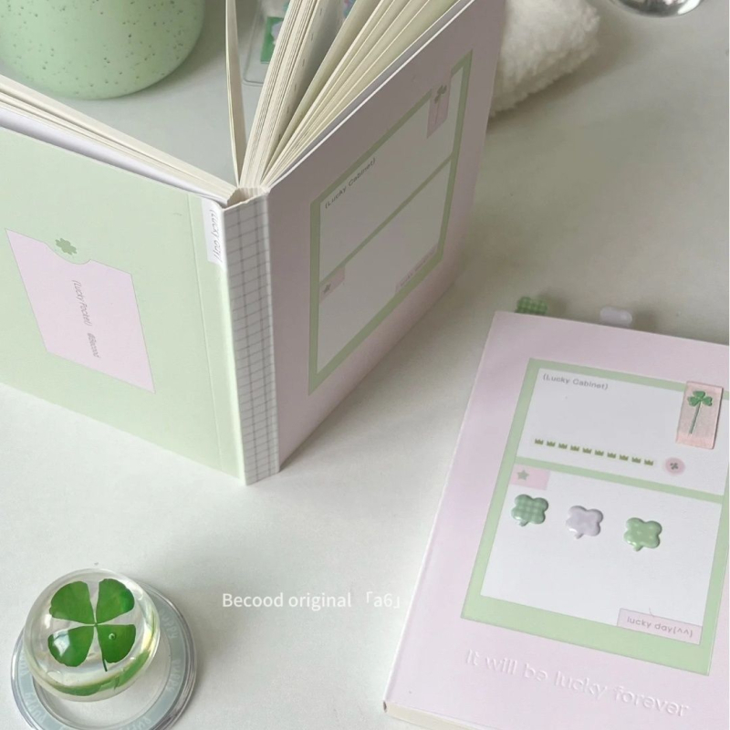 Planificator notebook pentru studenți, legare fără fir, copertă din hârtie, hârtie 80G, 100–200 pagini