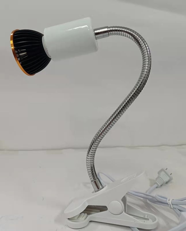 Klip lampa za reptile za grijanje, 100W, metalno kućište, 300 g