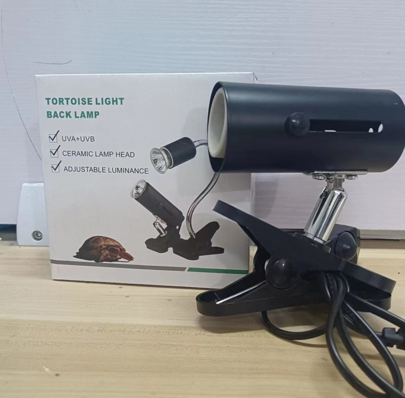 Klip lampa za reptile za grijanje, 100W, metalno kućište, 300 g