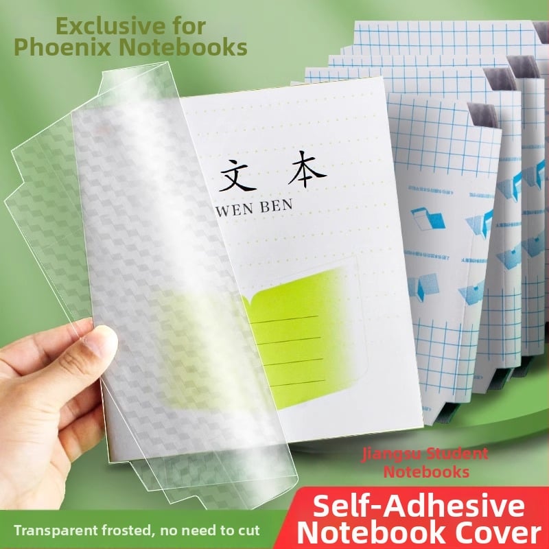 PP átlátszó öntapadós könyvborító általános iskolai füzetekhez, az 1-2 és a 3-6 osztályokhoz.