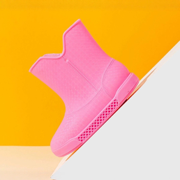 Dječje kišne čizme, unisex, PVC gornji dio, srednja visina čizme, niska peta, vodootporne