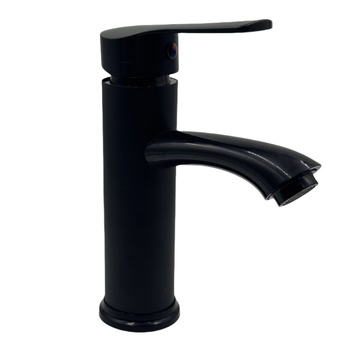 Kupaonska miješalica za umivaonik od nehrđajućeg čelika, za jedan otvor, vertikalna ugradnja, keramički uložak, 9 mm ulaz/izlaz, model T-009