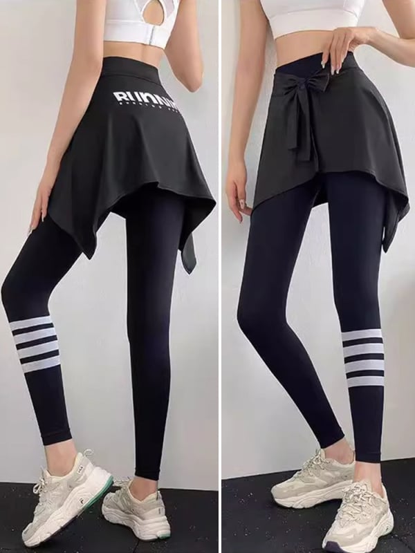 Едночастова спортна пола с разкроен силует, къса, найлон-спандекс смес 70–80% Найлон, <30% Спандекс, микроеластичност, есен 2024