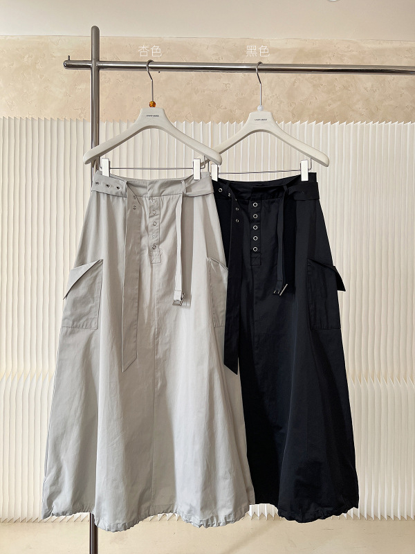 UNITY MODE Radna suknja - Jednobojna, Pamučna smjesa, 30–50% Poliester, Duga suknja, Proljeće 2026