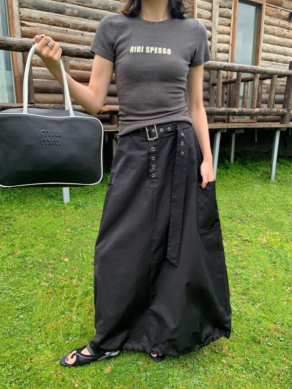 UNITY MODE Radna suknja - Jednobojna, Pamučna smjesa, 30–50% Poliester, Duga suknja, Proljeće 2026