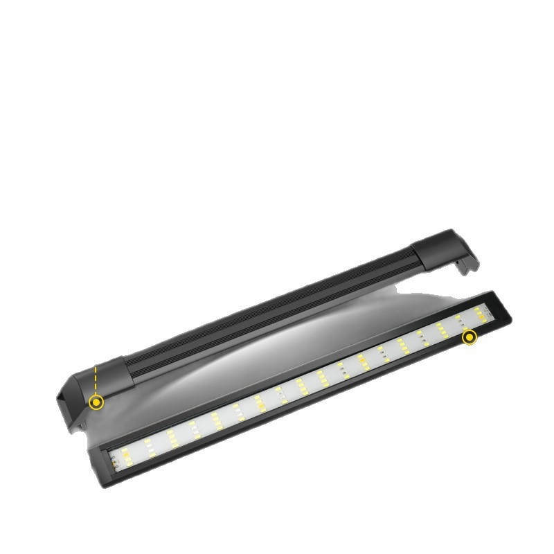 LED rasvjeta za akvarij s nosačem — puni spektar, dvostruka konfiguracija 3.0, vodootporna, 12W, bessn