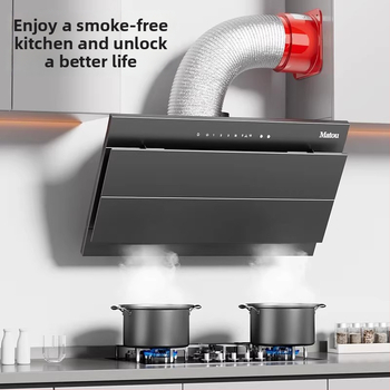 Mubin ανοξείδωτη βαλβίδα ελέγχου αεραγωγού κουζίνας και μπάνιου, μονής κατεύθυνσης, μοντέλο 9130428002