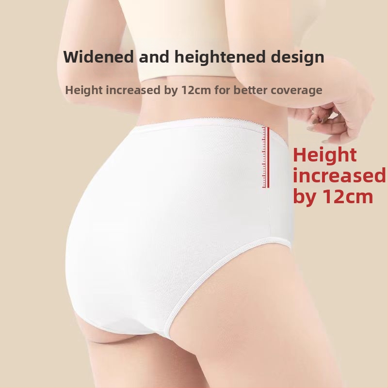 Chiloți de unică folosință pentru femei, talie înaltă, după naștere, 90–95% bumbac, căptușeală din bumbac