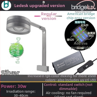 LED rasvjeta za akvarij – originalno ekološka, puni spektar, za slatkovodne akvarije, uključuje nosač