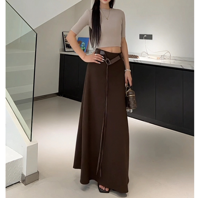 Xmhp ravna mini suknja – jesen 2025, stil Royal Sister, Private Server Socialite