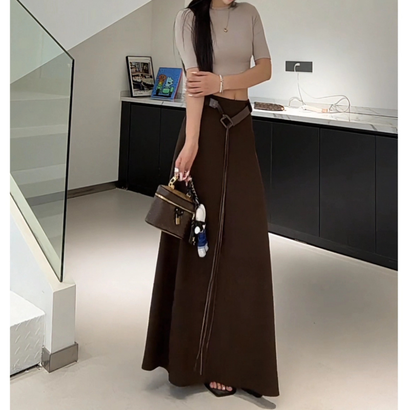 Xmhp ravna mini suknja – jesen 2025, stil Royal Sister, Private Server Socialite