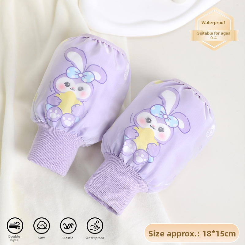 Παιδικό μανίκι γραφής, unisex, με σχέδιο καρτούν, διπλό υδρο-αδιάβροχο και κατά των λεκέδων, Ruiya επίχρισμα, Φθινόπωρο 2025