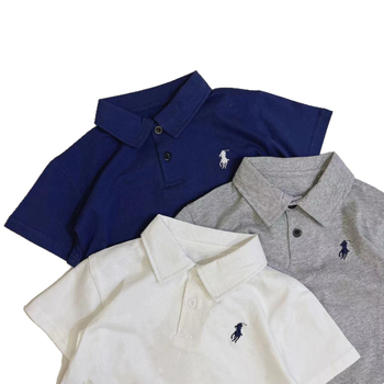 Dječja polo majica u korejskom stilu, pamuk, vezenje, unisex, za djecu 3–8 godina