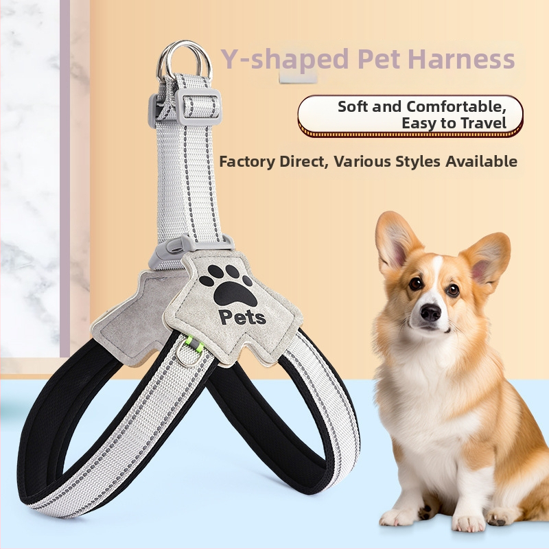 Ham pentru câine și lesă, poliester, reglabil, origine Zhejiang