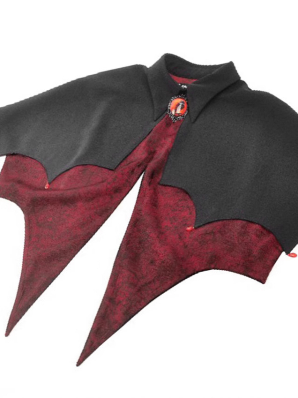 Srednjovjekovni vampirski plašt za scensku izvedbu, Chenille-Spandex smjesa, unisex, Shengcheng, proljeće 2025