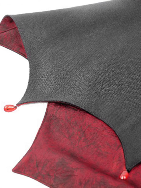 Srednjovjekovni vampirski plašt za scensku izvedbu, Chenille-Spandex smjesa, unisex, Shengcheng, proljeće 2025