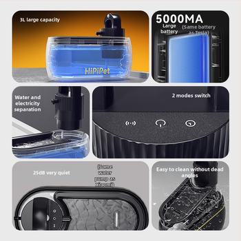 Έξυπνος διανομέας νερού για κατοικίδια με κεραμικό μπολ και φίλτρο — αυτόματη λεκάνη ποτίσματος για γάτες και σκύλους; Υλικά: κεραμικό, ABS, σιλικόνη; Μάρκα Ming Chong; 1 τεμάχιο; Εγκεκριμένη ιδιωτική μάρκα; Έξυπνο