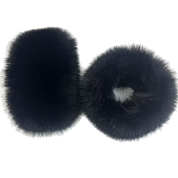 Αποσπώμενο μανσέ από συνθετική γούνα για παλτό – συνθετική γούνα, χειροποίητο, ζεσταίνει τον χειμώνα, για γυναίκες