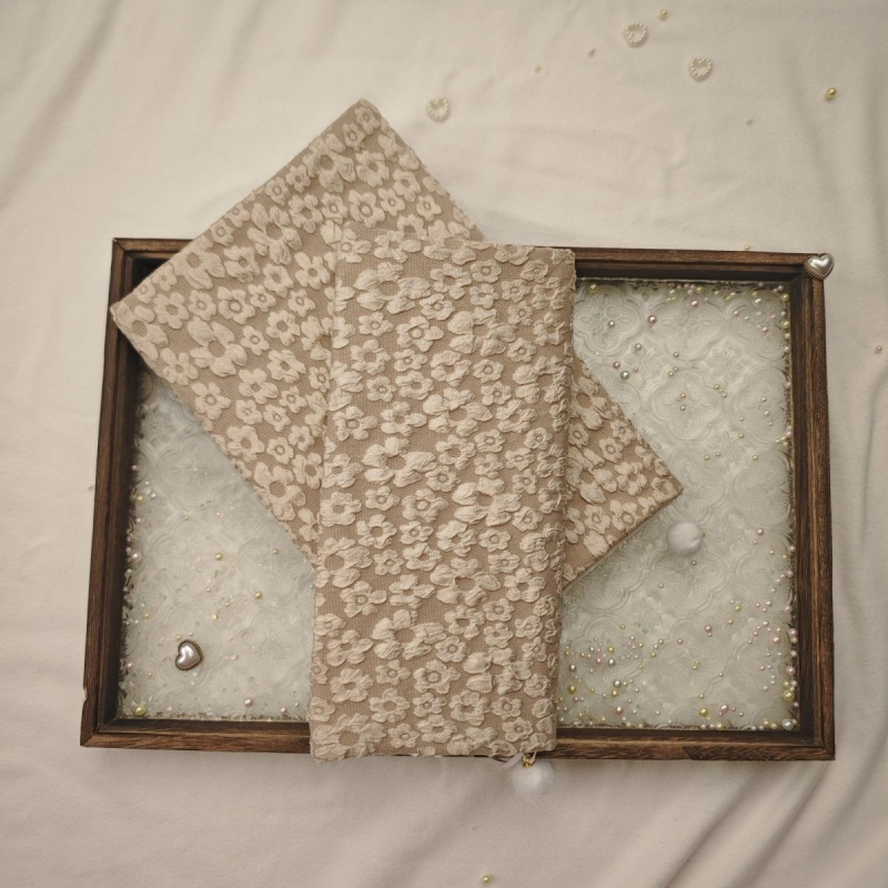 Könyvborító naptárhoz csipkés szélekkel | Márka: Qiu Ling; Anyag: poliészter; Import: Nem; IP engedélyezés: Nem