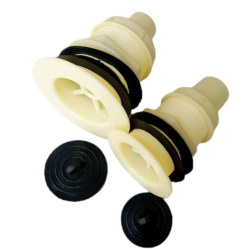 DS-843 Plastični adapter odvoda za umivaonik, PP, Keda, vučni tip, navoj