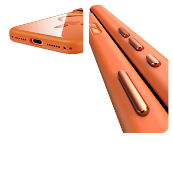 Kristalno potpuno zaštitno magnetsko kućište za iPhone 17 Pro Max - dvostruki stil, PC materijal, toplinski tisak, kompatibilno s iPhone 17/17 Pro/17 Pro Max