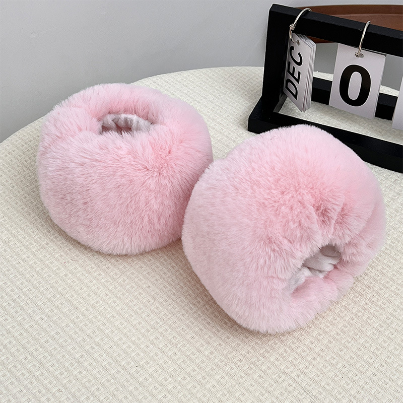 Unisex βραχιόλι καρπού από συνθετική γούνα Rex, φθινοπωρινό-χειμερινό, ζεστό απαλό αξεσουάρ