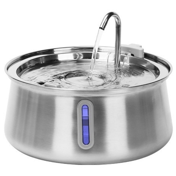 Машина за пиене за домашни любимци — 4L капацитет, неръждаема стомана, автоматично подаване на вода, система за циркулация и филтрация, разглобяем дизайн