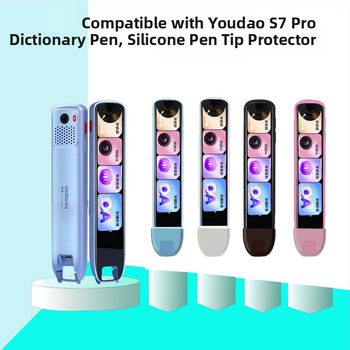 Silikónové ochranné puzdro pre S7Pro pero na čítanie bodov – proti pádu, kožený štýl, elektroplating povrch, prispôsobiteľné