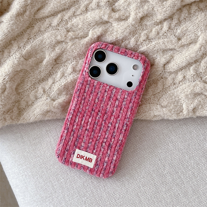 Carcasă pentru iPhone din material catifelat corduroy, protecție completă anti-cadere, construcție prin presare la cald, rezistentă la șocuri și la uzură, anti-amprente; compatibilă cu iPhone 13, 14, 14 Pro, 14 Pro Max, 14 Max