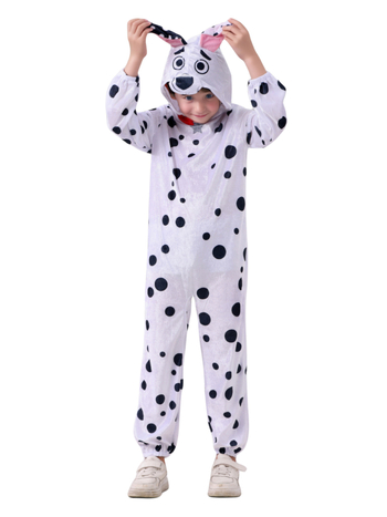 Kostim za transformaciju s dalmatinskim točkama za Halloween, unisex, poliester, 100% poliester, za igre i anime uloge