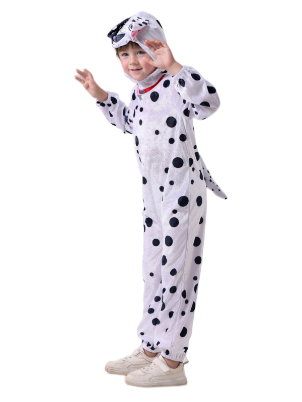 Kostim za transformaciju s dalmatinskim točkama za Halloween, unisex, poliester, 100% poliester, za igre i anime uloge