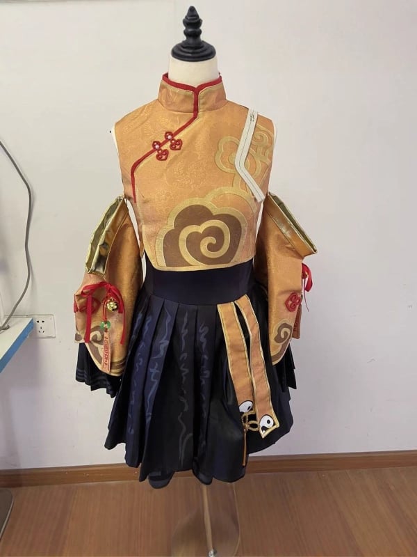 Everlasting Demon Slayer Lily cosplay kostim set za igre i anime uloge, materijal akril vlakna i spandeks, za žene 18–24, zima 2025