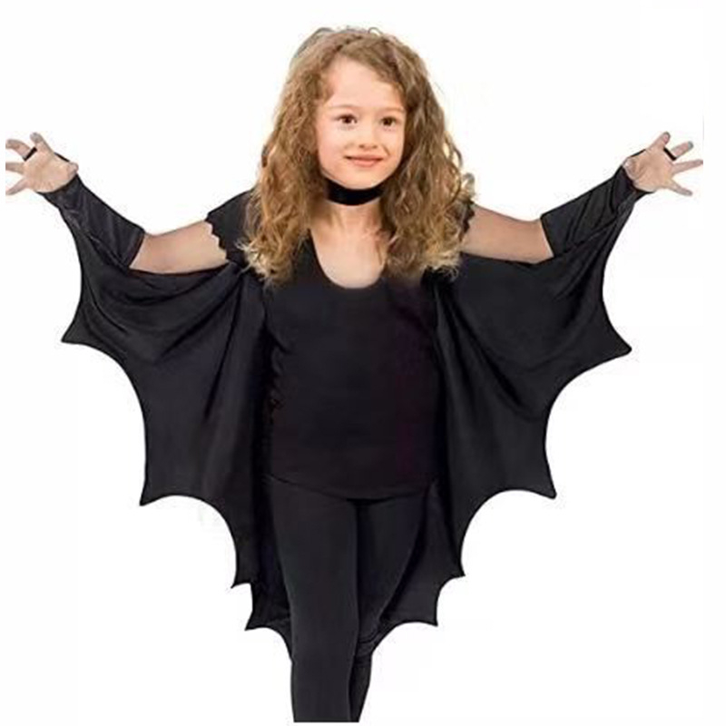 Dječji kostim za Halloween: Bat Cape Catwoman cosplay, Lycra, 95% glavni materijal, 5% sekundarni, Yule brand, pogodan za scenski nastup, djeca do 17 godina