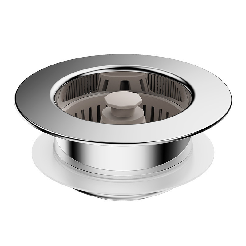 Pop-Up odvod za sudoper – ABS, protiv mirisa, brtveni čep, Bounce Core model, univerzalni filtracijski odvod