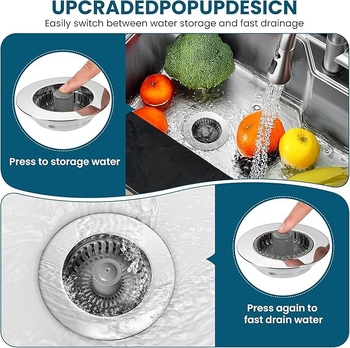 Filter sudopera za kuhinju s mesinganim tijelom i ABS košarom, 100 g, Nine Rong, podrijetlo Kina