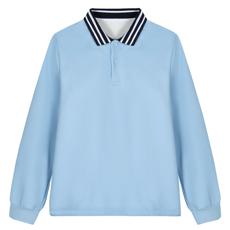 Поло риза за деца, едноцветна, памучно-еластанова смес 95% памук, 5% еластан, марка Genius, за деца над 8 години.