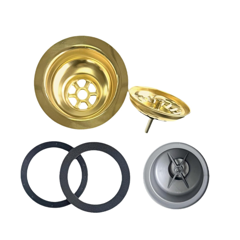 Set odvoda za sudoper, 304 nehrđajući čelik i PP, Source Mother, američki stil, 180 g