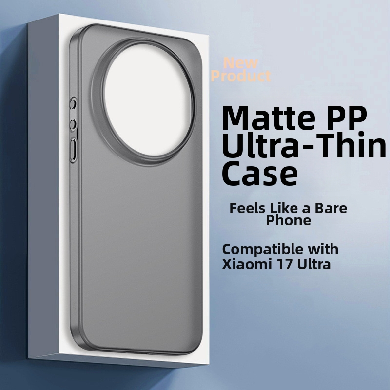 Kryt na Xiaomi 17 Ultra – ultra tenký, matný PP materiál, plné krytie, možnosť prispôsobenia, proti nárazom