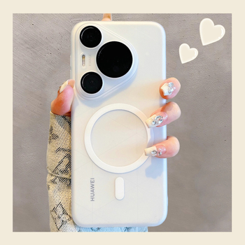 Carcasă pentru Huawei Pura70Pro – material PC, finisaj mat, magnetică, protecție la căderi, antiamprentă