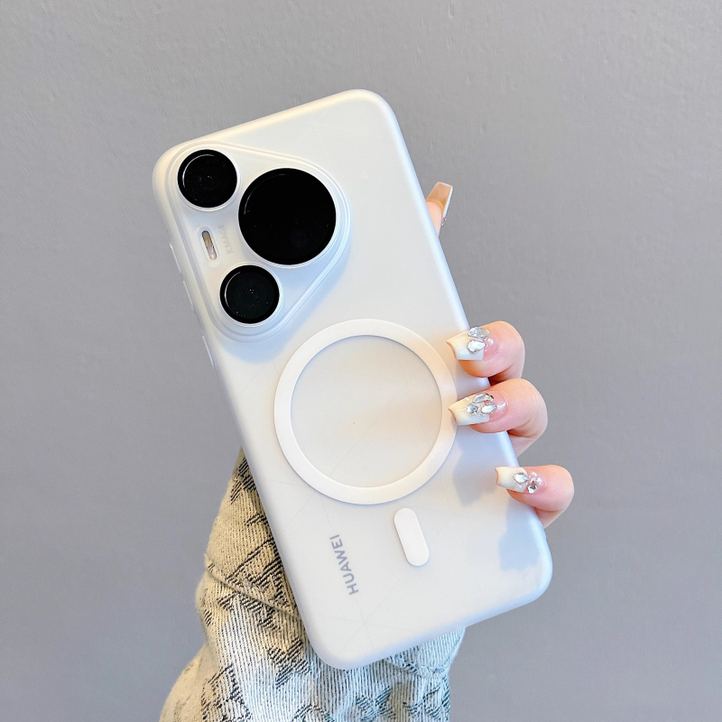 Carcasă pentru Huawei Pura70Pro – material PC, finisaj mat, magnetică, protecție la căderi, antiamprentă