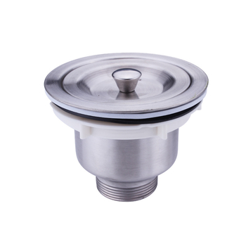 Kuhinjski odvodni dodatak za sudoper s jednim sudom – nehrđajući čelik/ABS