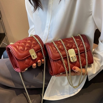 Crossbody torba od poliestera s PU podlogom, unisex dizajn, kvadratni oblik, izlazak proljeće 2025