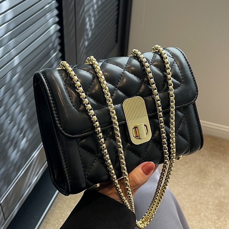 Crossbody torba od poliestera s PU podlogom, unisex dizajn, kvadratni oblik, izlazak proljeće 2025