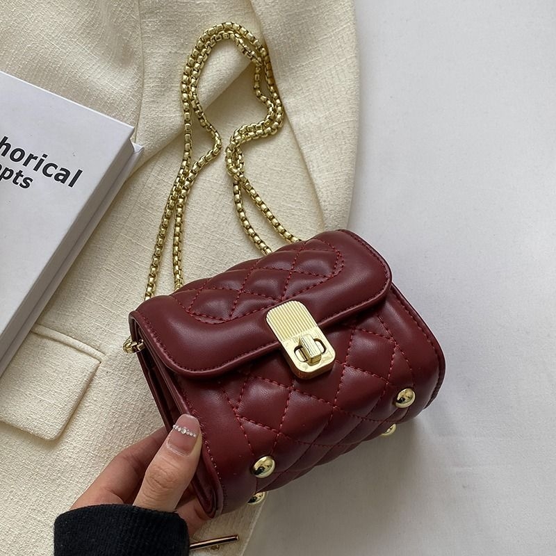 Crossbody torba od poliestera s PU podlogom, unisex dizajn, kvadratni oblik, izlazak proljeće 2025