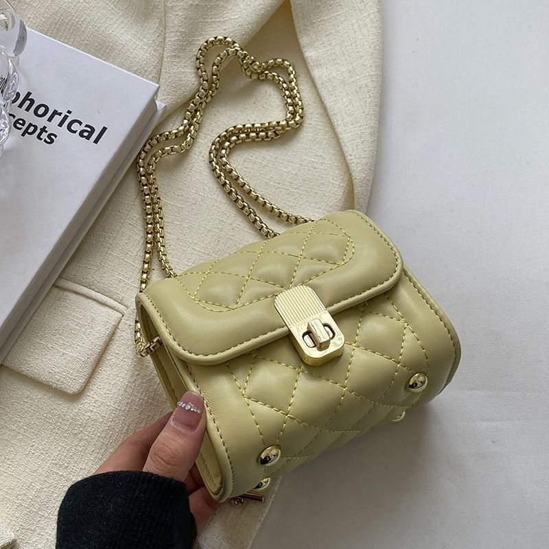 Crossbody torba od poliestera s PU podlogom, unisex dizajn, kvadratni oblik, izlazak proljeće 2025