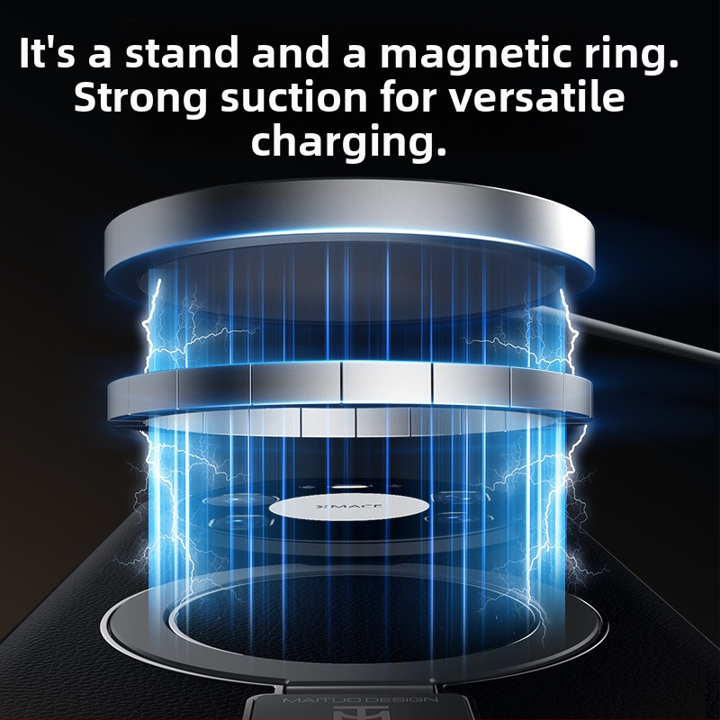 Ochranný obal Huawei Mate80 s Maituo magnetickým oporným mechanizmom, 2-v-1 mäkký okraj a tvrdý zadný panel z akrylu, elektroplátovaný povrch, proti pádu