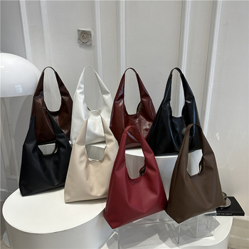 PU tote torba za žene, gradski stil, zatvaranje na zip, podstava od poliestera, horizontalni kvadratan oblik, džep za dokumente, jesen 2025