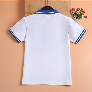 Unisex polo majica za školsku uniformu, pamuk, kratkih rukava, ljeto, za djecu 8+