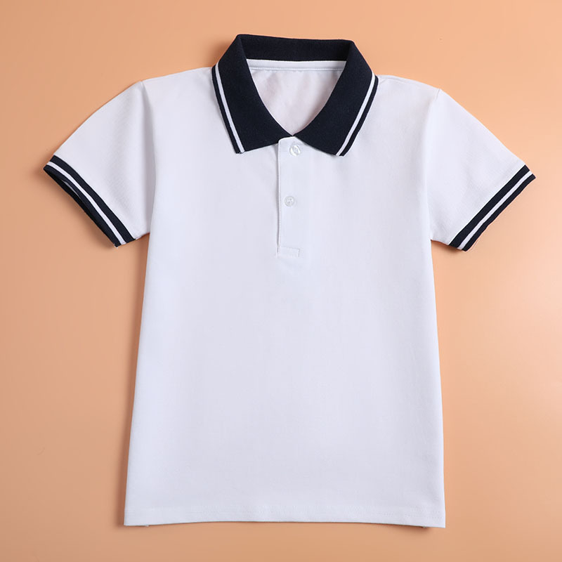 Unisex polo majica za školsku uniformu, pamuk, kratkih rukava, ljeto, za djecu 8+