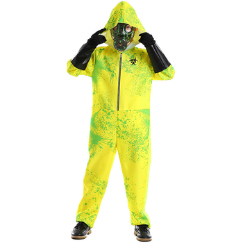 Overal Biohazard zaštitni otisak – unisex zombie kostim, Psfushi, šifra 50012, proljeće 2022, tkanina: Poliester; glavni sastav: Spandex